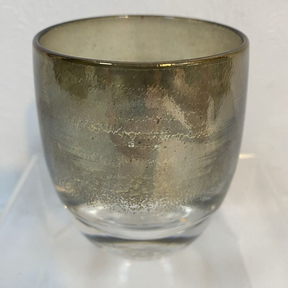Glassybaby Silver Lining Votive Candle Holder